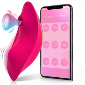 Long Distance App controlled Wearable Vibrating and Sucking Toy