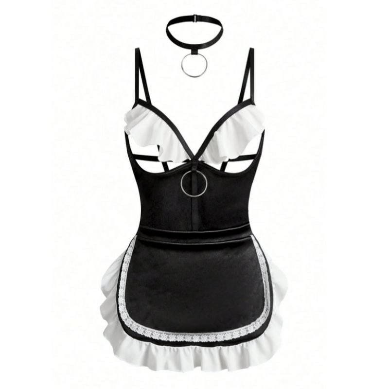 Maid To Obey Fantasy Costume - Image 8